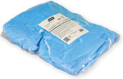 Hynex Baardnetjes blauw doos met 1000 stuks - PP Non Woven 10x100 wegwerp baardnetten