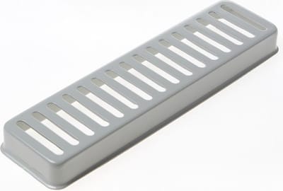 Luchtrooster mop RVS 218 x 55mm