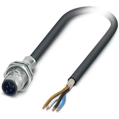 Phoenix Contact 1419399 Sensor/actuator inbouwconnector M12 Aantal polen (sensoren): 4 Stekker, inbouw 1.00 m 1 stuk(s)