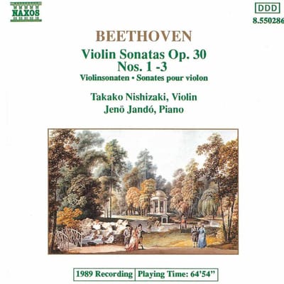 Takako Nishizaki & Jeno Jandó - Beethoven: Violin Sonatas 6-8 (CD)