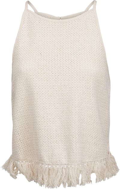 Brunotti - Festilee - Top Canvas - Dames - 100% Katoen - Cropped Fit - Zomer Look - L