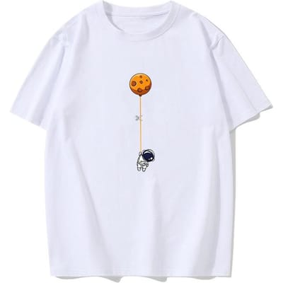 T-shirt à manches courtes pour hommes, haut d'été ample en coton à épaules dénudées XXXL white
