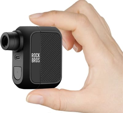 Rockbros Mini Elektrische Fietspomp Draagbaar 100 PSI met Type-C Opladen