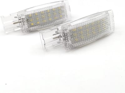 XEOD LED interieur verlichting - 6500K - Zonneklep - Makeup spiegel - Plug en play - Geschikt voor: Volkswagen, Skoda & Skoda - Canbus - 2 stuks 6000K