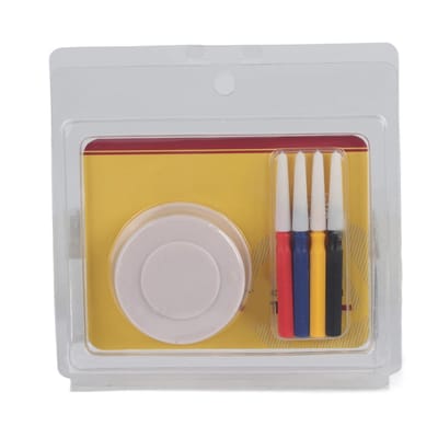 Dailygoods- Horlogeolieset Professionele 4 Olienaalden - Oliebeker - Duurzaam Plastic - Precisie Gereedschap - Horloge Reparatie - Handig en Compact