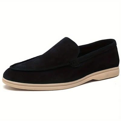 Bovista Loafers Heren - Met Hak - Herenschoenen - Instappers - Zwart 39.5