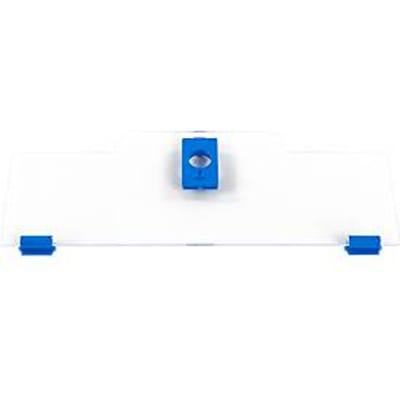 Schäfer Shop Pure Cover hoog voor Eurobox-serie Economy 600 x 400 met open voorkant, kunststof, blauw