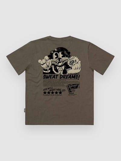 The Dudes Sweat Dreams T-Shirt bruin