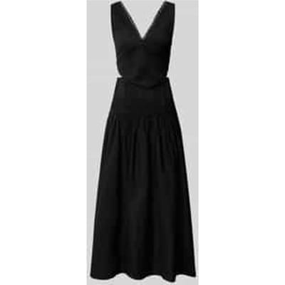 Maxi-jurk met cut-out op de rug model 'ALINA'
