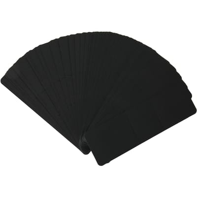 50pcs Pochettes Marque-page Kraft DIY Artisanat 5.9x1.8pouces Porte-marque-pages Pochettes pour Stylo pour Présentation
