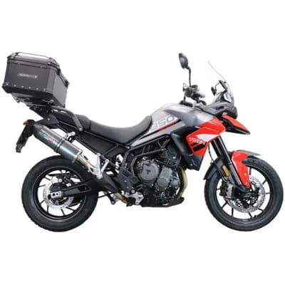 Top case motorfiets van aluminium met specifieke plaat inbegrepen GPR Tech Triumph Tiger 1200 Gt - Rally 2022/2024 E5