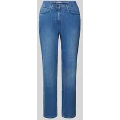 Raphaela by Brax Dames Jeans  Style PATTI STRAIGHT, denim blauw regular, maat 36K