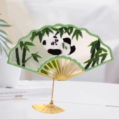 DIY Borduur Bladwijzer Panda – Borduren – Creatief Knutselpakket Volwassenen – Hobbypakket voor Volwassenen – Borduurpakket voor Beginners – Mindful Hobby – DIY Hobby Volwassenen