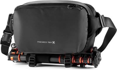 Camera Sling Bag voor DSLR en Lenzen - Schoudertas met Statiefhouder voor Canon, Sony, Nikon en Drones