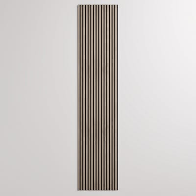 Barnwoodweb Akoestisch Paneel Grey Oak – 260 × 56 × 1,8 cm - Design Geluidsabsorberend Wandpaneel