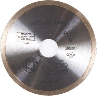 Stanley continu diamantzaagblad