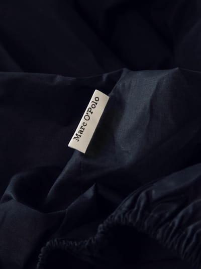 MARC O'POLO Premium Organic Percale Hoeslaken Dark Navy - 180x200 cm