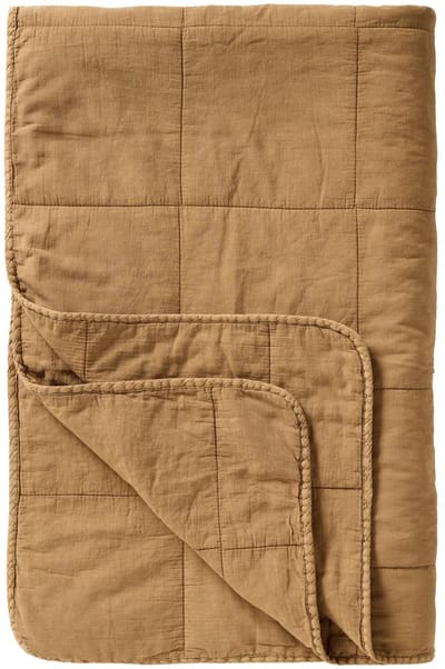 Ib Laursen - Vintage Quilt / Bedsprei - Clay Lichtbruin - 180x130 cm