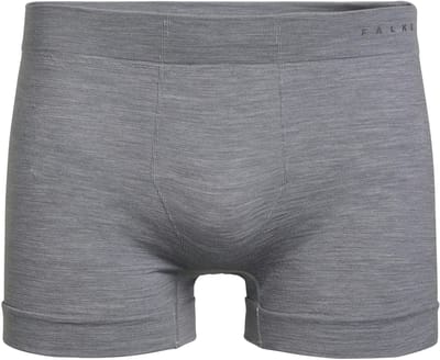 FALKE Wool-Tech Light sneldrogend wol functioneel materiaal functioneel ondergoed heren grijs - maat M