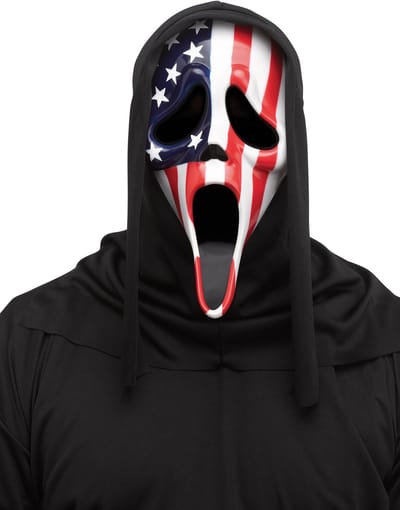 PALMER AGENCIES LTD - Scream USA Vlag Volwassen Masker