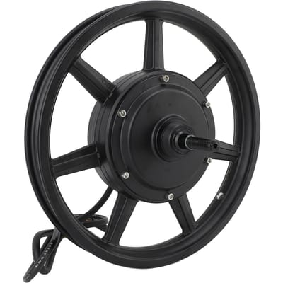 14 inch Wielnaafmotor 36?60V 350W?500W Enkele As Schijfrem Naafmotor Met Rechter Uitgangslijn