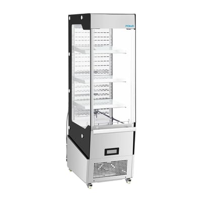 Polar G serie multideck vitrine - Horeca en supermarkt - 220 Liter