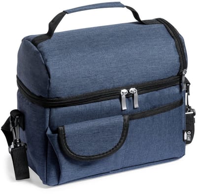 Benson Easy Travel Koeltas - voor lunchpakket of drankjes - 12 liter - 25 x 15 x 24 cm - Draagband - Blauw - Diverse compartimenten
