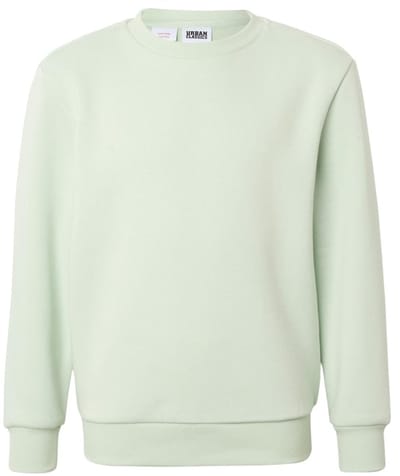 Urban Classics - Fluffy crewneck Sweater/trui kids - Kids 110/116 - Mintgroen