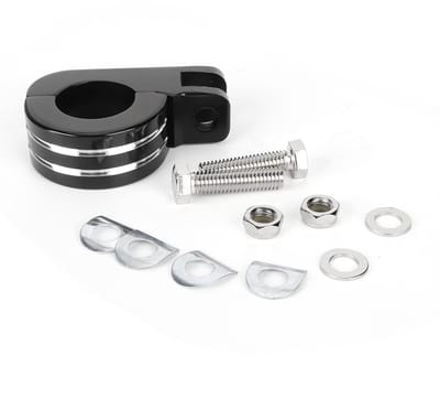 Dailygoods- Voetsteunmontageklem Eenvoudige Installatie - Voetsteunbeugel - Duurzaam Aluminium - Comfortabele Rijpositie - Universele Passend - Voor Motorfiets - Voetsteun