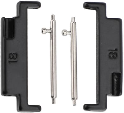 Dailygoods - Universele Roestvrij Stalen Horlogebandadapter met Veerstangen