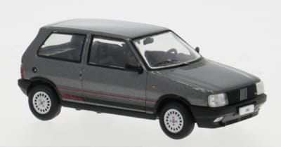 Fiat Uno Turbo 1984 Grijs Modelauto 1/43 Ixo Models