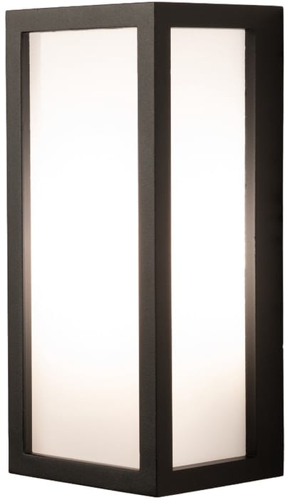 Lumidora Wandlamp 75548 - Voor buiten - LEVY - E27 - Zwart - Kunststof - Buitenlamp - IP54