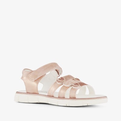 Blue Box meisjes sandalen met hartjes roze - Maat 29