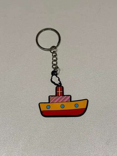 Sinterklaas sleutelhanger - sleutelhanger kinderen - Sinterklaas decoratie - sinterklaas cadeautjes - 1 Stuks - Stoomboot