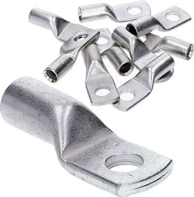 10 stuks Kalitec HR35-8 standaard buiskabelschoenen 35 mm² M8 I zonder kijkgat I Made in Germany