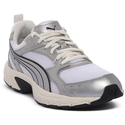 Puma Milenio Tech Light dames sneakers zilver - Maat 37 - Uitneembare zool