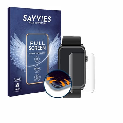 Savvies - Screenprotector voor Marsyu GE50 1.57" - Folie Beschermfolie transparant volledig dekking 4 Stuks