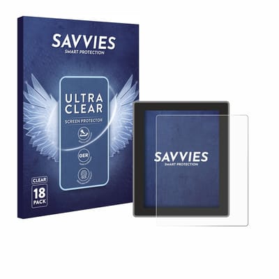 Savvies - Screenprotector voor Peterson Strobostomp Mini - Folie Beschermfolie transparant 18 Stuks