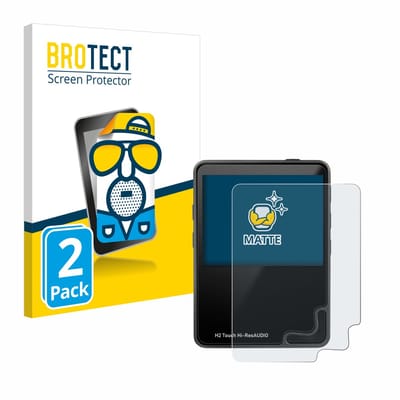BROTECT - Screenprotector voor HifiWalker H2 touch - Folie Beschermfolie matte 2 Stuks