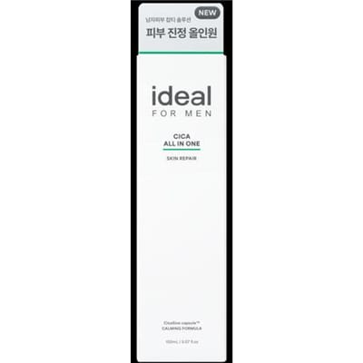 Idéal pour les hommes Cica Tout-en-un 150 ml Article unique/Spécial (2024 après J.C.) Single item (150ml) white