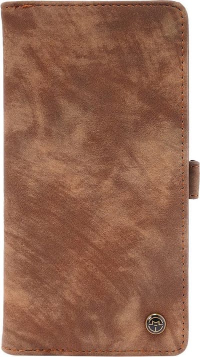 Caseme - Samsung Galaxy S21 Plus Hoesje - Portemonnee met Uitneembare Case Vintage Bruin