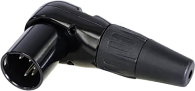 Rean AV RC5MR-BAG XLR-connector Stekker, haaks Aantal polen: 5 1 stuk(s)