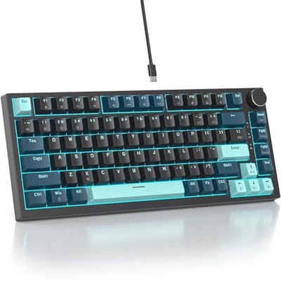 Mechanisch Toetsenbord RGB 75% Compact met Hot Swappable Functie