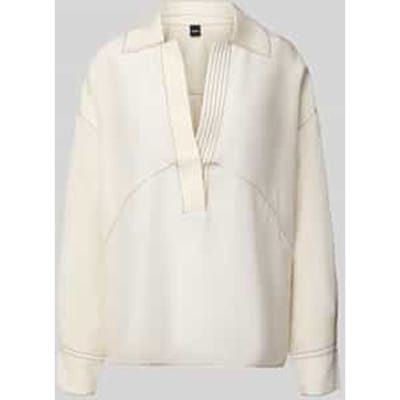 Loose fit blouse met zijdegehalte Model 'BRIZZY'