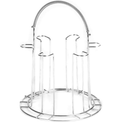 Support de rangement pour tasses à eau en verre, en acier inoxydable, pour égoutter les tasses, idéal pour les fêtes