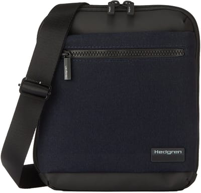 Hedgren CHIP slanke crossbodytas met 1 compartiment en RFID-bescherming – Waterafstotend - Elegant Blau
