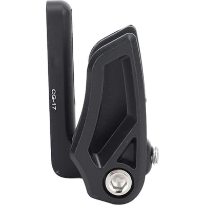 Fiets Kettinggeleider Enkel Blad Aluminiumlegering Positief Negatief Tand Kettingbeschermer voor 1 X Systeem black
