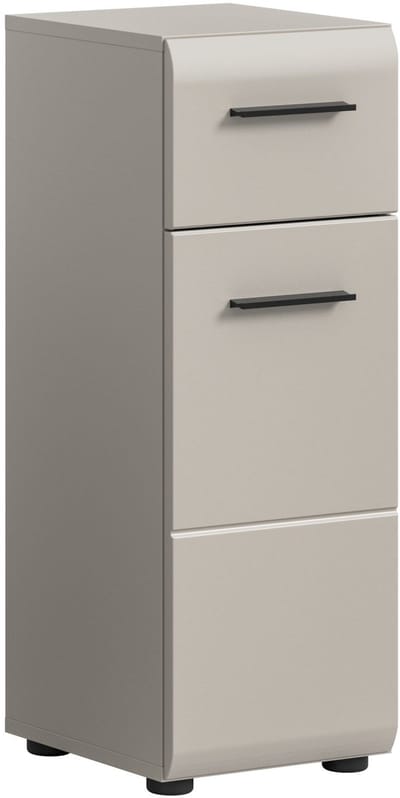 Hoge Badkast in Kasjmier - Moderne Opbergoplossing voor Badkamer - 30x80x30 cm