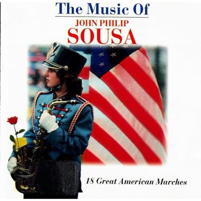 CD DIVERS - La Musique de John Philip Sousa 302622 Hallmark Record 1995 Japon Militaire Utilisé