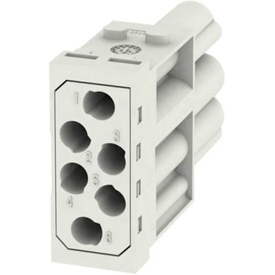 RockStar® MODU plug HDC MHE 6P FC Weidmüller Inhoud: 1 stuk(s) Module